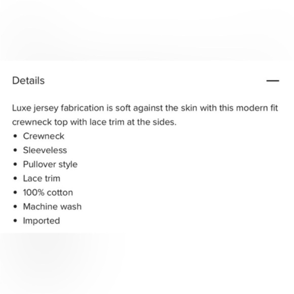 Ella Black Side Lace Crewneck Top - Picture 4 of 11